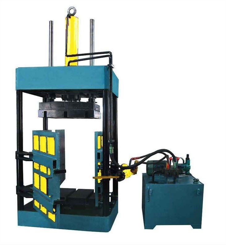 High Density Vertical Baler Machine factory