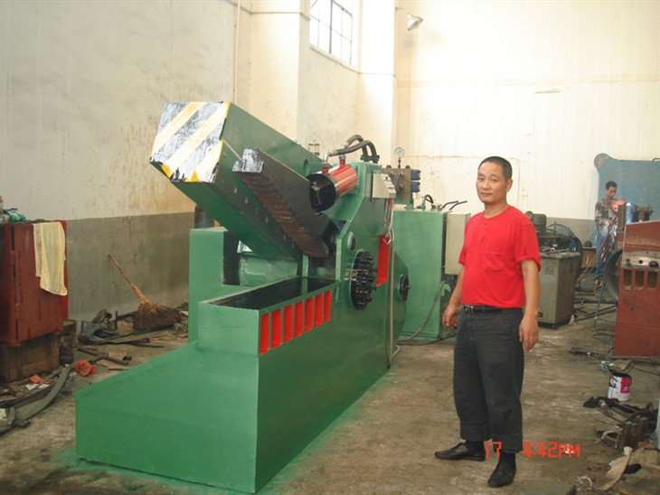 Alligator Scrap Metal Machine